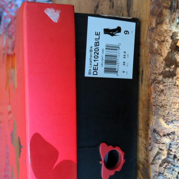 Pleaser Delight 1020 in Black *Real* Leather Size 9 - Picture 6 of 7